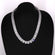 Newly launched 18 inch 12 mm hip hop illusion chain crafted in baguette and round cut lab grown diamonds with vvs clarity Gurukrupa-Gems