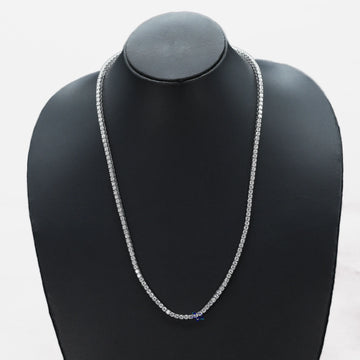 Our men's tennis diamond chain, with 14 kt gold lab-created diamonds, exudes luxury and uniqueness in its design Gurukrupa-Gems