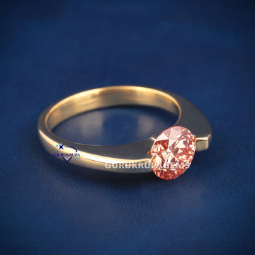 Oval shape diamond engagement passed diamond tester ring (Copy) Gurukrupa-Gems