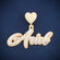 Personalized Design Hand Made Diamond Pendant Gurukrupa-Gems