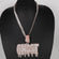 Radiate sophistication with our exquisite 14kt gold hip hop chain, embellished with a pendant and elevated VVS clarity Gurukrupa-Gems
