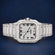 Regular Roman Dials Full White Buss Down Watch Gurukrupa-Gems
