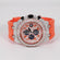 Revitalize your style with hip hop diamond watch with a sleek rubber belt