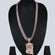 Shine with extravagance in our 14kt gold hip hop chain, featuring a pendant and enhanced VVS clarity Gurukrupa-Gems