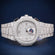 Specialized Chronograph Full White VVS Diamond HipHop Watch Gurukrupa-Gems
