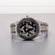 Stainless steel watch, fully iced out with flawless moissanite diamonds, is truly eye-catching