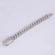 Stylish designer cuban bracelet for men studded with labgrown diamonds made in 14kt white gold Gurukrupa-Gems