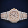 Two toned iced out hiphop diamond watch for men Gurukrupa-Gems