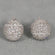 Unique And Luxury 14 kt White Gold Earrings For Women with VVS clarity diamonds Gurukrupa-Gems