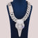 Unique Custom Design Diamond Chain With Pendant In 14KT White Gold Gurukrupa-Gems