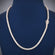 VVS Diamond Tennis Chain 20 Inch 5 mm White Gold Iced Out Urban Royal Jewelry Gurukrupa-Gems