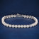 Best selling white tennis bracelet for women