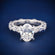 Wedding engagement vvs solitaire diamond ring Gurukrupa-Gems