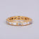 Womens baguette cut diamond band ring VVS clarity Gurukrupa-Gems