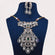 Womens wedding necklace with accented diamonds Gurukrupa-Gems