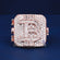 Custom bitcoin logo real diamond hip hop rings - Gurukrupa-Gems
