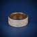 Customized Hip Hop Diamond Band for Men VVS Clarity - Gurukrupa-Gems