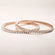 Gleaming Accents for Every Occasion womens 14 kt gold diamond bangles showcases beauty in hands - Gurukrupa-Gems