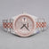 Handmade Two tone hip hop diamond watch for men vvs clarity designs - Gurukrupa - Gems