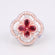Hip hop fully iced out baguette and round def color vvs clarity - Gurukrupa-Gems