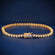 Fully yellow bezel set 5 mm diamond tennis bracelet