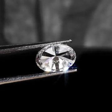 1.60 ct oval vs clarity diamond def color colorless white excellent grade-Gurukrupa-Gems