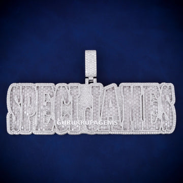 14k Yellow Gold Plated Round Cut Diamond Stud Customized Irpion Zordiac Pendant Mens Womens Gurukrupa-Gems