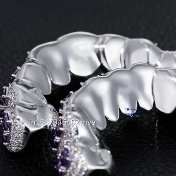 16 Dental teeth grillz for men stylish gemstone designed for luxury feel Gurukrupa-Gems
