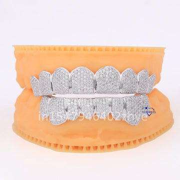 16 Teeth Grillz Custom Designer Jewelry Accessory For unisex Gurukrupa-Gems