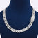 16 inch 10 mm cuban diamond chain for unisex vvs clarity Gurukrupa-Gems