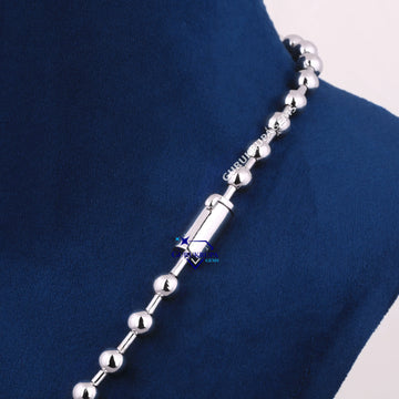 18 inch 6 mm customized ball chain necklace Gurukrupa-Gems