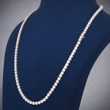 20 Inch 5mm White Gold Diamond Gurukrupa-Gems