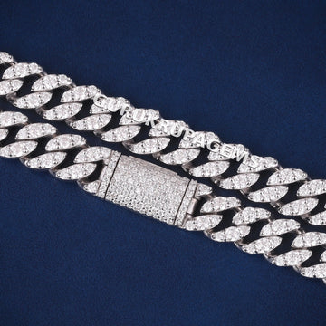20 inch 10mm Cuban Link Diamond Chain Different types of Necklace Custom Chains Yellow Gold Plated Best Necklace (Copy) Gurukrupa-Gems