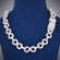 20 inch 16mm Big Round Diamond Iced Infinity Link Cuban Chain with Two Tone Silver & Yellow Gold Mens Custom Rappers Chains Gurukrupa-Gems