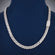 24 Inch 10mm Two Tone Silver Rose Gold Cuban Link Chain for Men Fully Iced Out Necklace Gurukrupa-Gems