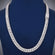 22 Inch 10mm Iced Out Miami Cuban Link Chain in White Gold with Fully Diamond Hip Hop Necklace Gurukrupa-Gems
