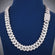 22 inch 18mm Miami New Style Cuban Necklace Iced Out 925 Silver Round and Baguette Cuban Link Chain for Mens (Copy) Gurukrupa-Gems
