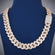 22 inch Diamond Cuban Necklace Two Tone 20mm Cuban Link Chain with Baguette Round Lab Diamond Necklace Mens Custom Miami Gold Cuban Link Chain (Copy) Gurukrupa-Gems