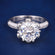 3 Carat Round Cut Wedding Engagement Proposal Rings for Women Gurukrupa-Gems
