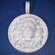 3.50 inch custom 3d lion face fully iced out 14kt gold lab diamond pendant for men Gurukrupa-Gems