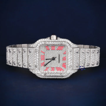 36 mm Womens hiphop diamond watch Gurukrupa-Gems