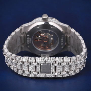 41 mm full white hip hop iced out branded luxury watch for men best wholeslae price Gurukrupa-Gems