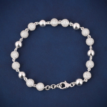 6 Inch 2mm 14K Yellow Gold Tennis Bracelet with VVS Clarity Diamond Shine Gurukrupa-Gems