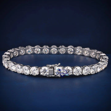 6.5 mm best selling VVS bling tennis bracelet - Gurukrupa-Gems