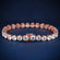 7 inch 6 mm rose gold tennis bracelet for women Gurukrupa-Gems
