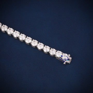 7.5 inch 4 mm VVS diamond tennis bracelet Gurukrupa-Gems