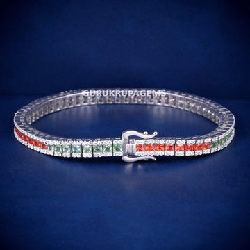 8 Inch 18mm Customized Sterling Silver Iced Out VVS Miami Cuban Link Bracelet for Mens Gurukrupa-Gems