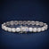 8 inch 8 mm women tennis style halo set diamond bracelet Gurukrupa-Gems