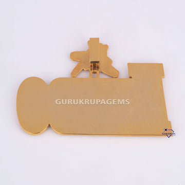 925 sterling silver lab made diamond hip hop pendant with custom letter engraved diamond jewelry - Gurukrupa-Gems