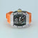 A hip-hop jewelry, this skeleton dial diamond watch with moissanite diamonds offers a classic and stylish vibe